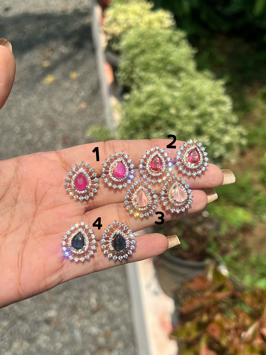 Premium diamond replica GJ polish studs product code E130