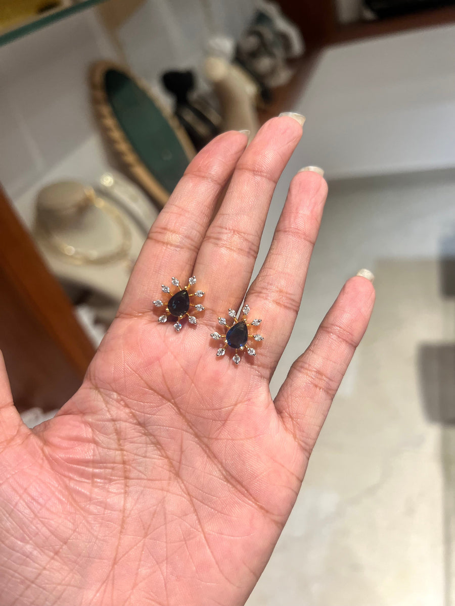 Premium diamond finish stud product code E195