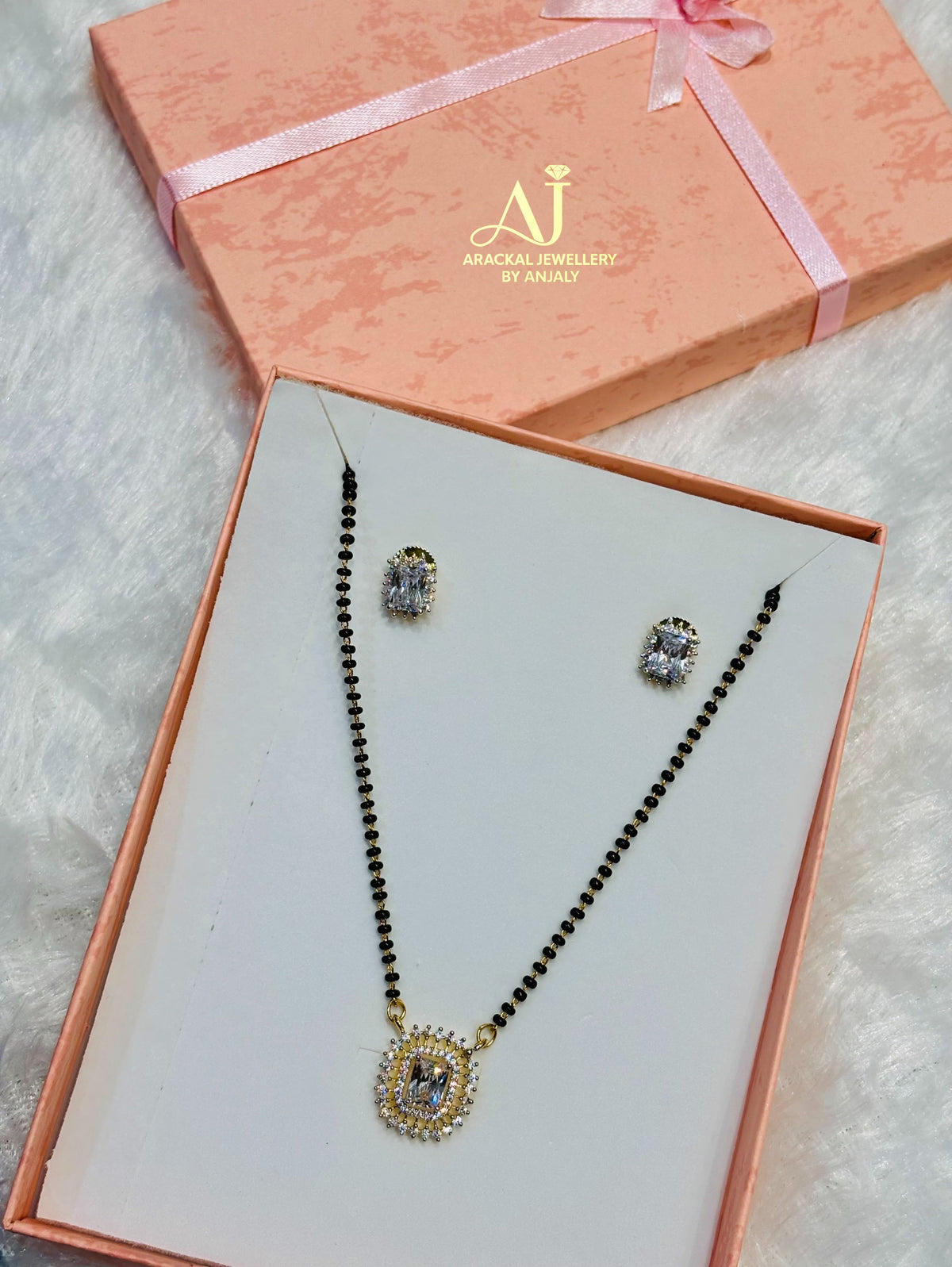 Daimond finish stylish mangalsutra product code 135
