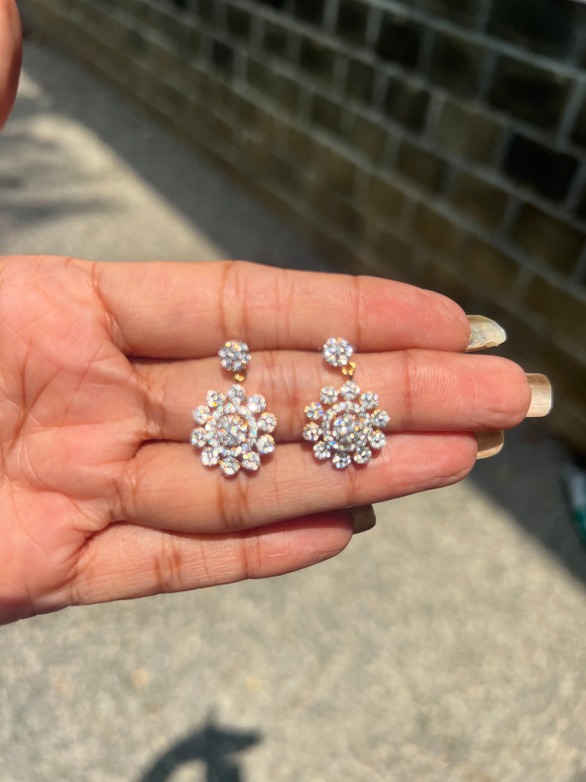 Premium daimond finish earings product code E109