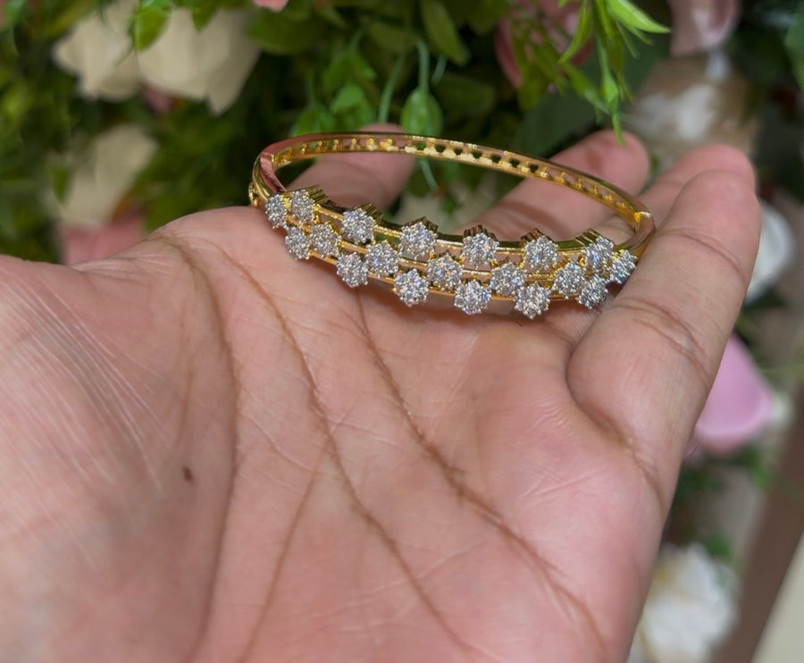 Premium diamond finish party wear bracelet product code B61
