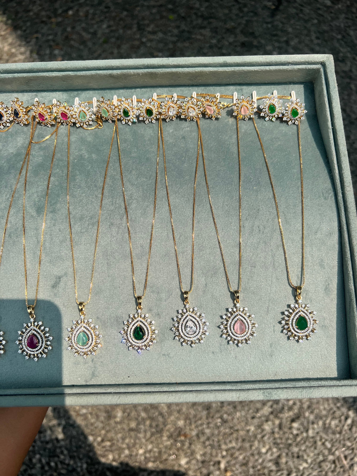 Premium occasion wear diamond finish pendant chain set product code D141