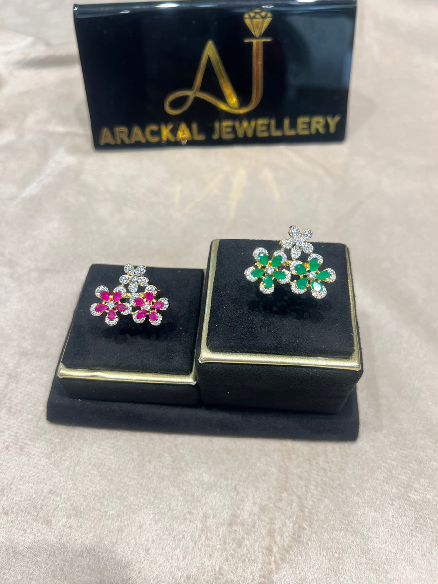 Premium diamond finish bridal rings product code R50