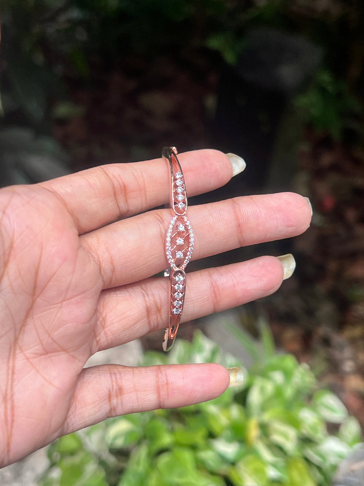 Premium party wear diamond finish openable bracelet product code B57