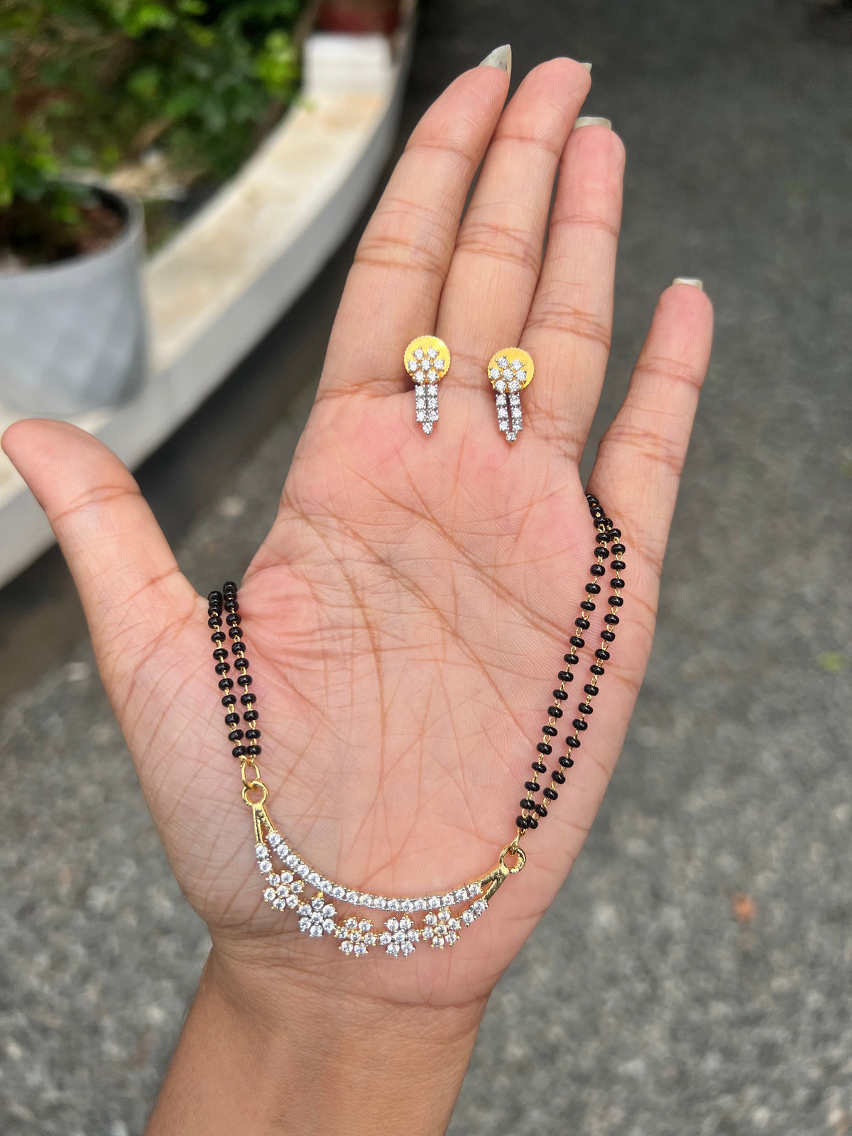 Premium diamond finish 6pidi Mangasulta chain set product code M15