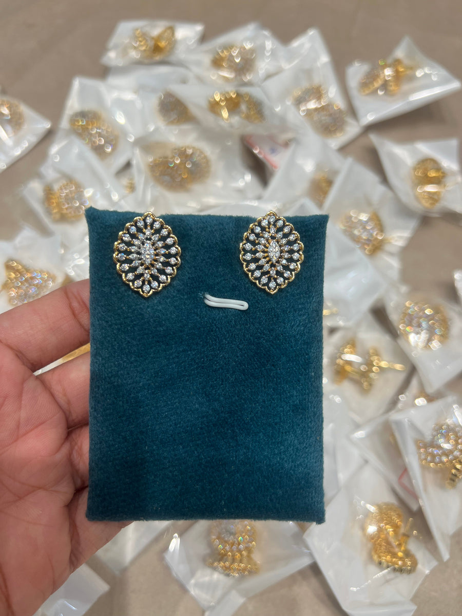 Premium diamond finish earings product code E182