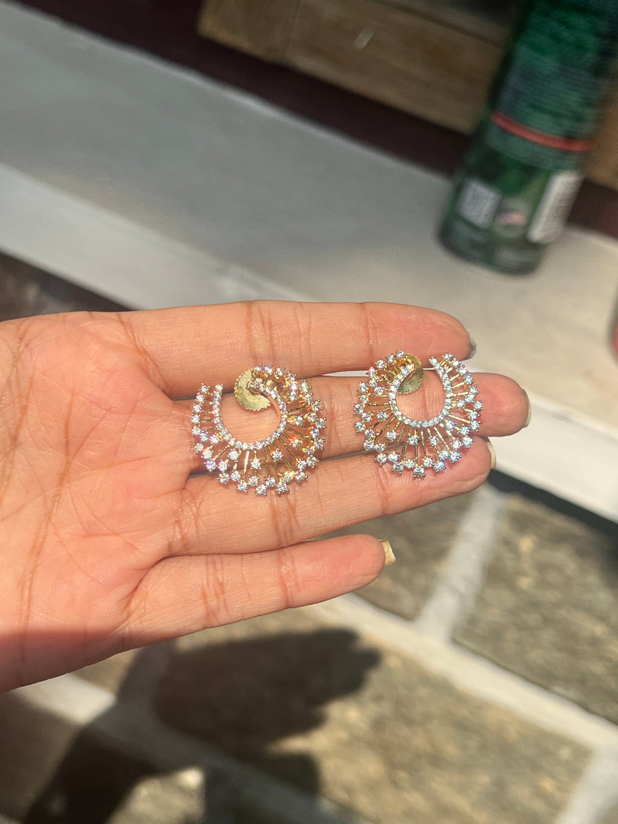 Premium diamond finish stud product code E117