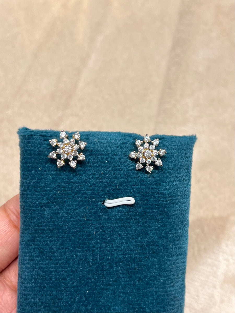 Premium party wear diamond replica stud product code E188