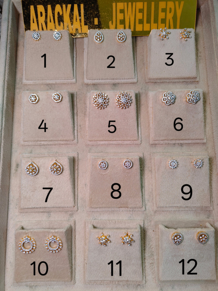 Premium daimond finish party wear earings product code E07