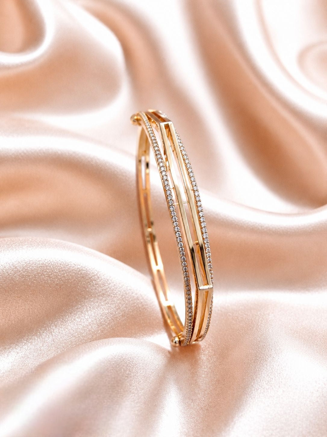 Premium ad diamond replica openable bracelet product code AD5